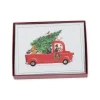 Christmas Pickup Truck Classic Boxed Christmas Cards - includes 15 cards & envelopes