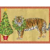 Christmas Tiger Small Boxed Christmas Cards - includes 15 cards & envelopes