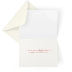 Christmas Train Scene Large Boxed Christmas Cards - includes 15 cards & envelopes