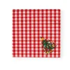Christmas Tree Gingham Paper Luncheon Napkins - 20 Per Package