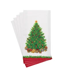 Christmas Tree Guest Towels - includes 15 Guest Towels