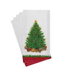 Christmas Tree Guest Towels - includes 15 Guest Towels