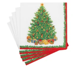 Christmas Tree Luncheon Napkins - includes 20 Luncheon Napkins