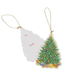 Christmas Tree Ornament Tags - includes 4 Tags