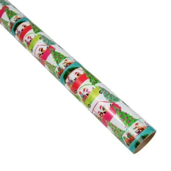Christmas Tree Shopping Gift Wrap - One 30" X 8' Roll