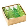 Christmas Tree with Lights Boxed Paper Cocktail Napkins - 40 Per Box
