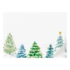 Christmas Trees Self-Adhesive Labels - 12 Per Package
