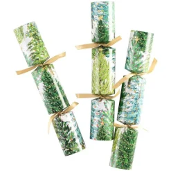Christmas Trees with Lights Celebration Christmas Crackers - 6 Per Box