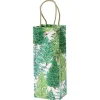 Christmas Trees with Lights Wine & Bottle Gift Bag - 1 Each