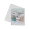 Church In Snow Petite Boxed Christmas Cards - includes 15 cards & envelopes