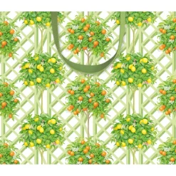 Citrus Topiaries Large Gift Bag in White - 1 Each