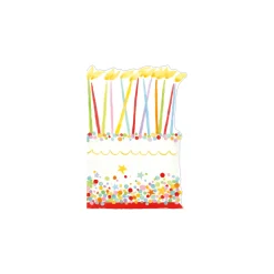 Classic Birthday - Set Of Six Greeting Cards And Envelopes