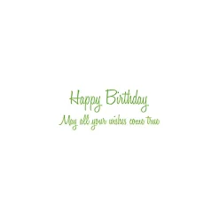 Classic Birthday - Set Of Six Greeting Cards And Envelopes