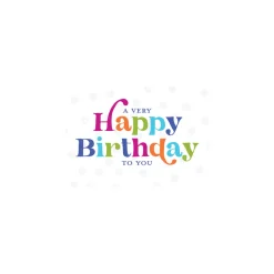 Classic Birthday - Set Of Six Greeting Cards And Envelopes
