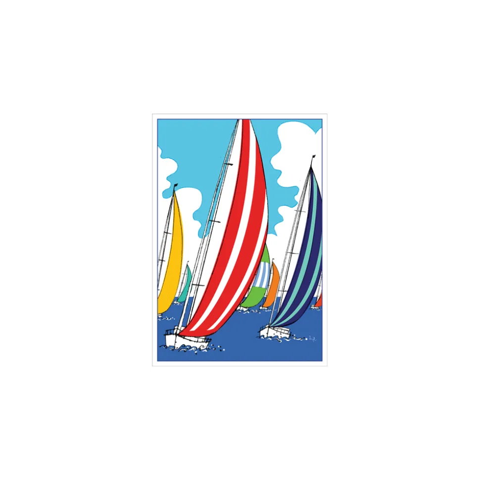 Classic Blanks - Set Of Six Greeting Cards And Envelopes