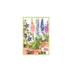 Classic Floral - Birthday Set Of Six Greeting Cards And Envelopes