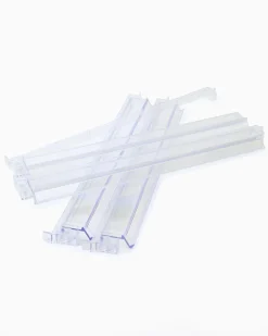 Clear Acrylic Mahjong Rack & Pushers - Set of 4