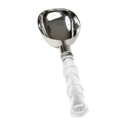 Clear Bamboo Handle Scoop