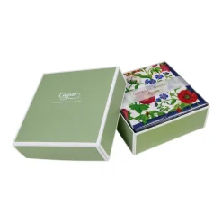 Cloisters Garden Boxed Cocktail Napkins in White - 40 Per Box