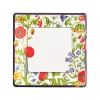 Cloisters Garden Square Salad & Dessert Plates in White- 8 Per Package