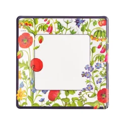 Cloisters Garden Square Salad & Dessert Plates in White- 8 Per Package