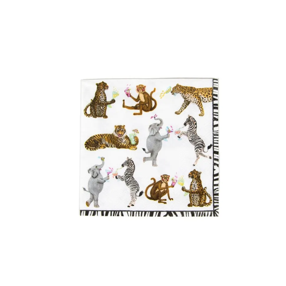 Cocktails Gone Wild Cocktail Napkins - 20 Per Package