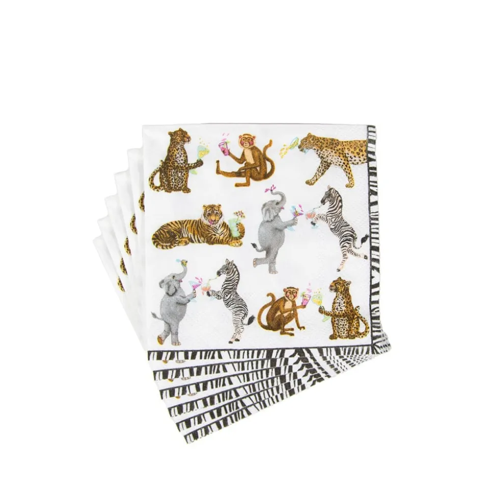 Cocktails Gone Wild Cocktail Napkins - 20 Per Package