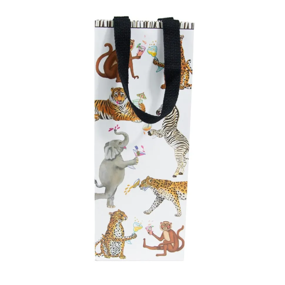 Cocktails Gone Wild Wine & Bottle Gift Bags - 1 Each
