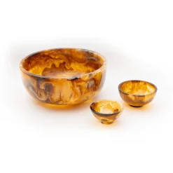 Coffee Medium Resin Bowl