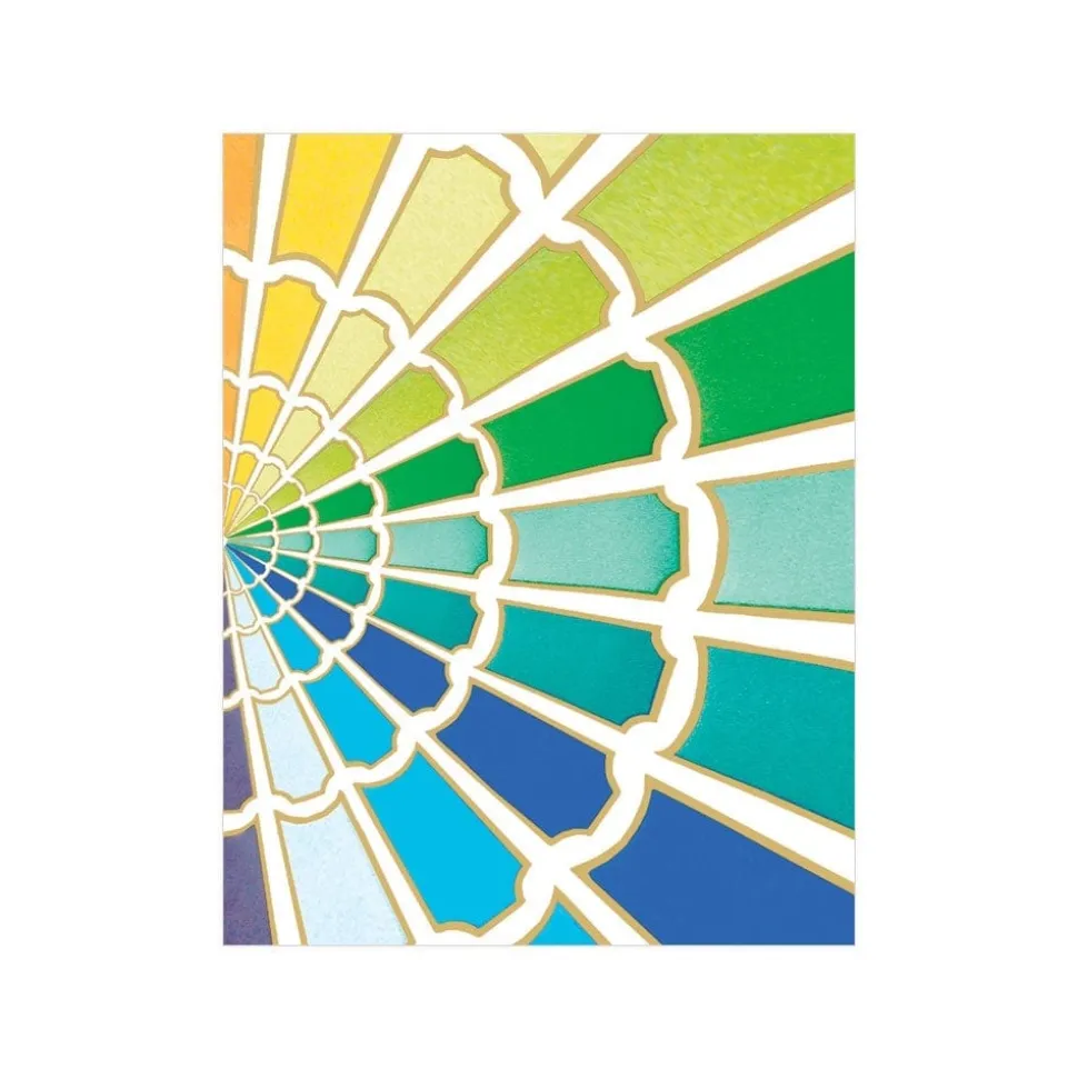 Color Wheel Gift Enclosure Cards - 4 Mini Cards & 4 Envelopes