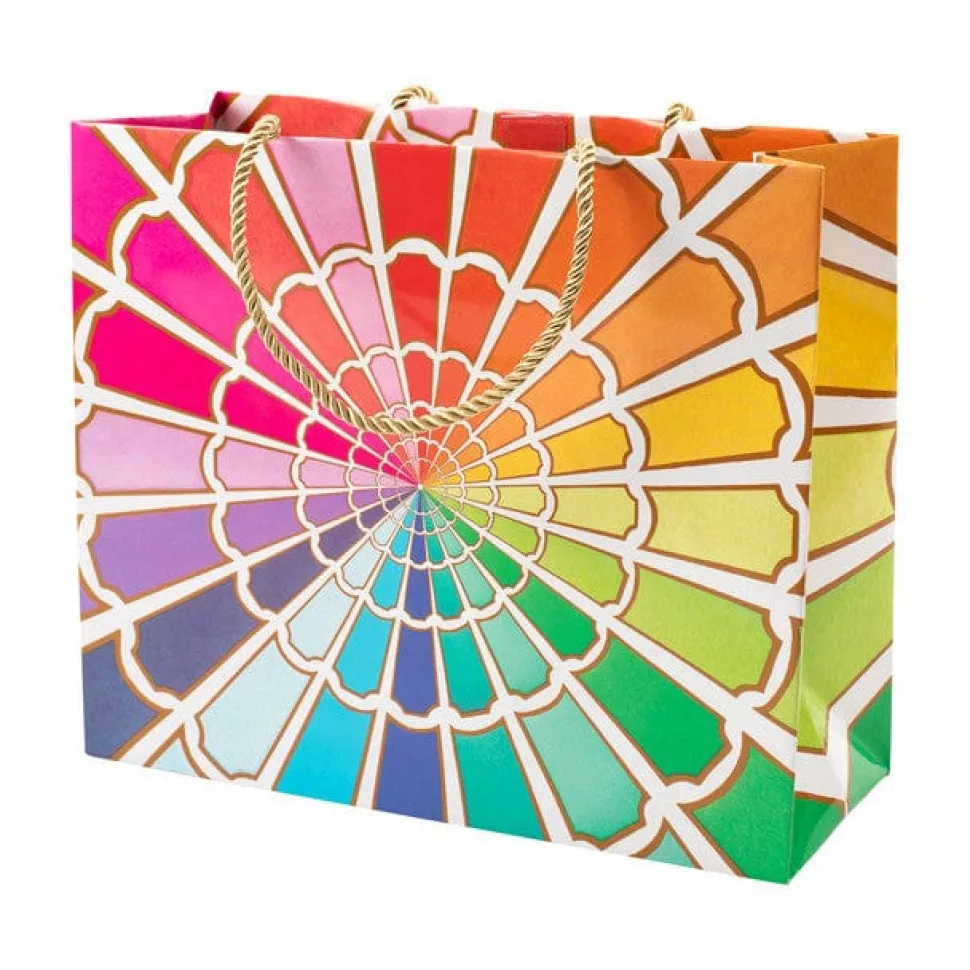 Color Wheel Large Gift Bag - 1 Each