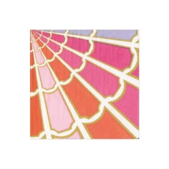 Color Wheel Paper Cocktail Napkins - 20 Per Package