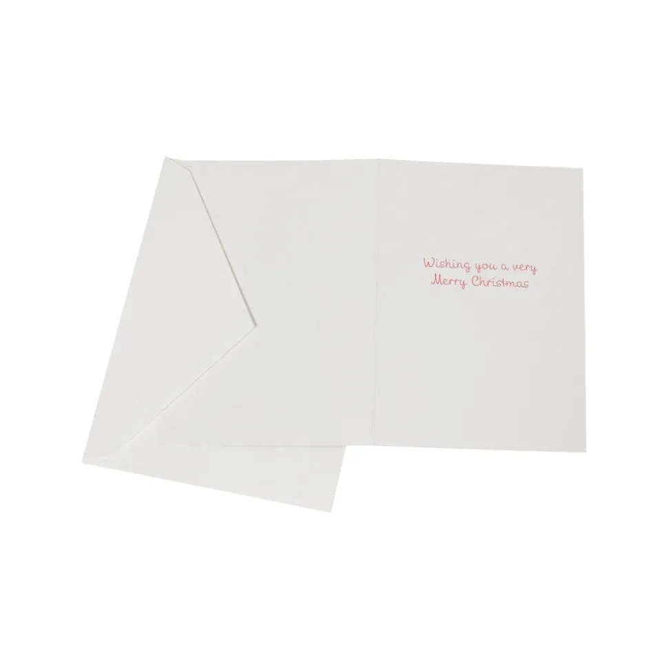 Colorful Dot Christmas Tree Small Boxed Christmas Cards - includes 15 cards & envelopes