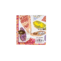 Coquillage Purple Cocktail Napkins - 20 Per Package