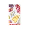 Coquillage Purple Guest Towel Napkins - 15 Per Package