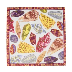 Coquillage Purple Luncheon Napkins - 20 Per Package