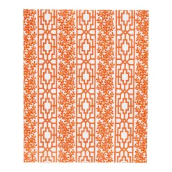 Coral And Trellis Coral Guest Towel Napkins - 15 Per Package