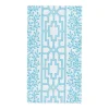 Coral And Trellis Robin's Egg Guest Towel Napkins - 15 Per Package