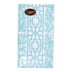 Coral And Trellis Robin's Egg Guest Towel Napkins - 15 Per Package