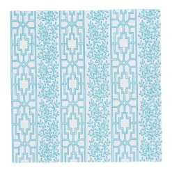 Coral And Trellis Robin's Egg Cocktail Napkins - 20 Per Package