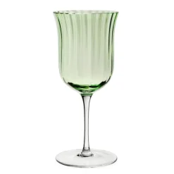 Corinne Water Goblet in Green