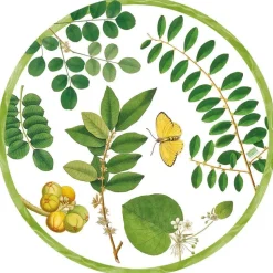 Coromandel Garden Die-Cut Placemat - 4 Per Package in Ivory