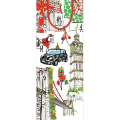 Cosmopolitan Christmas Wine & Bottle Gift Bag - 1 Each