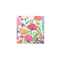 Cottage Floral Cocktail Napkins - 20 Per Package