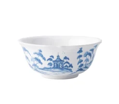 Country Estate Cereal/Ice Cream Bowl - Delft Blue