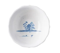 Country Estate Cereal/Ice Cream Bowl - Delft Blue