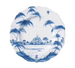 Country Estate Dessert/Salad Plate - Delft Blue