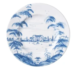 Country Estate Dinner Plate - Delft Blue