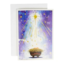 Creche Small Boxed Christmas Cards - includes 15 cards & envelopes