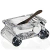 Crystal June Salt Dish with Spoon